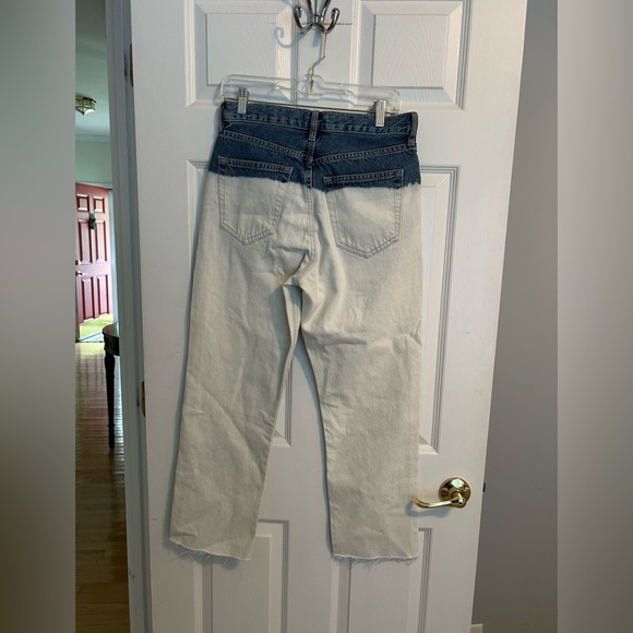 NWT Mango Ombré Look Relaxed Fit Jeans - Picture 6 of 12